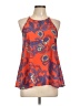 Everly 100% Polyester Orange Sleeveless Blouse Size L - photo 1