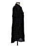 Current/Elliott Plaid Black Casual Dress Size Med (2) - photo 4