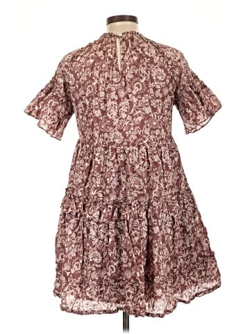 Olivaceous Casual Dress (view 2)