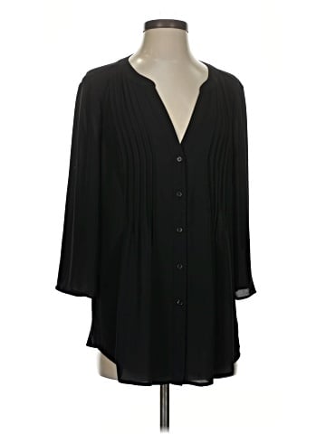 BCBGMAXAZRIA 3/4 Sleeve Blouse (view 1)