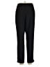 Banana Republic Solid Black Casual Pants Size 12 - photo 2