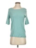 Architect 100% Cotton Teal Short Sleeve Top Size P - XL - photo 1