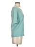 Architect 100% Cotton Teal Short Sleeve Top Size P - XL - photo 4