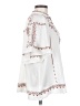 Little Moon White 3/4 Sleeve Blouse Size S - photo 4