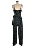 Kaileigh Black Green Jumpsuit Size M - photo 2