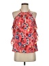 Parker 100% Polyester Red Sleeveless Blouse Size S - photo 1