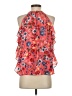 Parker 100% Polyester Red Sleeveless Blouse Size S - photo 2
