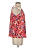 Parker 100% Polyester Red Sleeveless Blouse Size S - photo 4