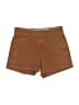 J.Crew Solid Brown Khaki Shorts Size 0 - photo 1