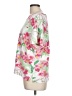 BonWorth Floral White Short Sleeve Blouse Size L (petite) - photo 5