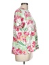 BonWorth Floral White Short Sleeve Blouse Size L (petite) - photo 4