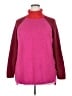 Lane Bryant Color Block Pink Burgundy Turtleneck Sweater Size 18 - 20 Plus - photo 1