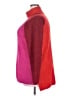 Lane Bryant Color Block Pink Burgundy Turtleneck Sweater Size 18 - 20 Plus - photo 5