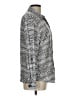 Chico's 100% Rayon Animal Print Black Silver Long Sleeve Polo Size Lg (2) - photo 4