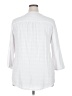 Liz Claiborne White 3/4 Sleeve Blouse Size XXL - photo 2