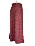Cupshe Plaid Red Casual Pants Size XL - photo 2
