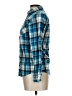 Urban Pipeline 100% Cotton Plaid Blue Long Sleeve Button-Down Shirt Size L - photo 5