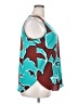 Nine West 100% Polyester Teal Tank Top Size XXL - photo 4