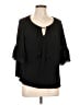 Old Navy Black 3/4 Sleeve T-Shirt Size L - photo 1