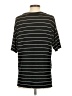 Rails Stripes Black Short Sleeve Top Size S - photo 2