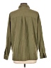 Express Solid Green Long Sleeve Button-Down Shirt Size L - photo 2