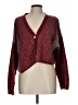 Unbranded Burgundy Cardigan Size L (estimated) - photo 1