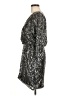 Boutique + 100% Polyester Silver Cocktail Dress Size 8 - photo 5