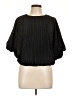 Caramela 100% Polyester Black 3/4 Sleeve Blouse Size L - photo 1