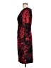 Connected Apparel Print Red Cocktail Dress Size 10 (petite) - photo 5