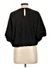 Caramela 100% Polyester Black 3/4 Sleeve Blouse Size L - photo 2