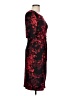 Connected Apparel Print Red Cocktail Dress Size 10 (petite) - photo 4