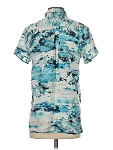 CALVIN KLEIN JEANS Short Sleeve Button-Down Shirt (view 2)