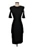 Armani Exchange Solid Black Cocktail Dress Size S - photo 1