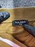 SOLADO 100% Polyester Solid Brown Casual Skirt Size XS - photo 4