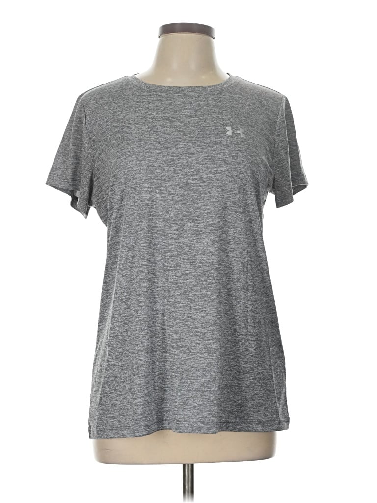 Pre-owned Under Armour Active T-shirt In Gray