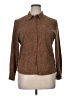 Norton McNaughton Paisley Brown Long Sleeve Blouse Size 14 - photo 1