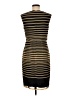 Adrianna Papell 100% Polyester Stripes Gold Cocktail Dress Size 6 - photo 2
