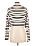 Aeropostale Stripes Ivory Pullover Sweater Size L - photo 2
