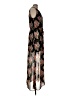 DR2 100% Polyester Paisley Black Casual Dress Size L - photo 4