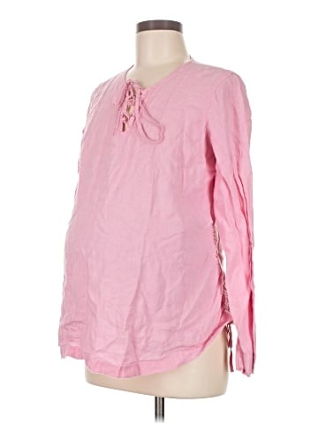 Gap - Maternity Long Sleeve Blouse (view 1)