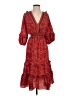 Max Studio Paisley Red Casual Dress Size S - photo 1