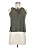Iz Byer Green Sleeveless Blouse Size M - photo 1