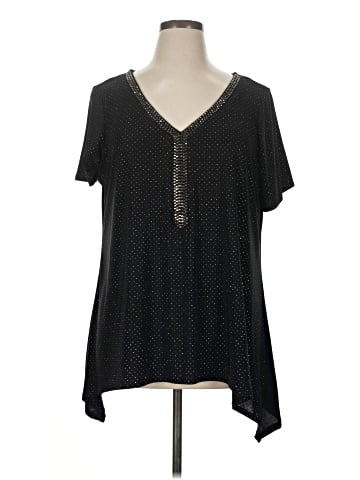 NY Collection Short Sleeve Top (view 1)