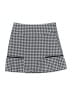 Golftini Houndstooth Black White Casual Skirt Size 00 - photo 1