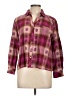 Westbound 100% Cotton Plaid Pink 3/4 Sleeve Button-Down Shirt Size L (petite) - photo 1