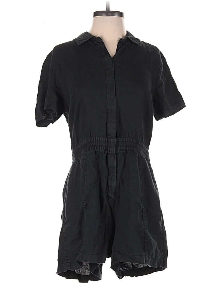 Pre-owned Athleta Romper In Black