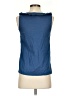 Boden 100% Cotton Blue Sleeveless Blouse Size 2 - photo 2