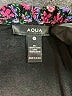 Aqua 100% Polyester Floral Purple Casual Dress Size M - photo 7