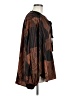 Zara Basic 100% Polyester Brown Long Sleeve Blouse Size M - photo 4