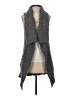 CoffeeShop 100% Polyester Gray Cardigan Size XS - photo 1